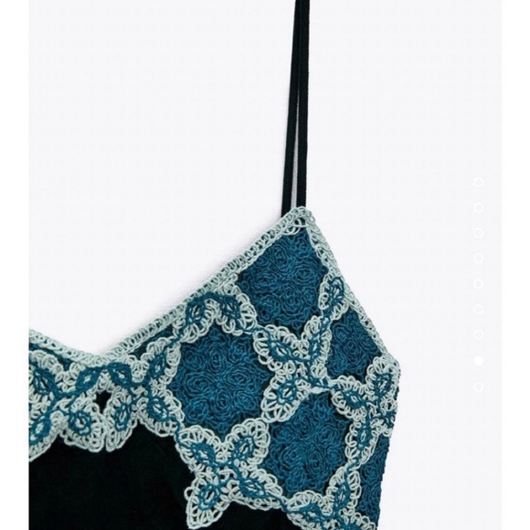 NWT ZARA Long crochet dress Blogger Favorite - Picture 8 of 13